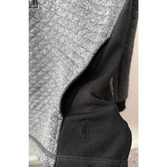 SmartWool Diamond Peak Quilted Quarter Zip Pullover women's size Medium - Picture 6 of 6